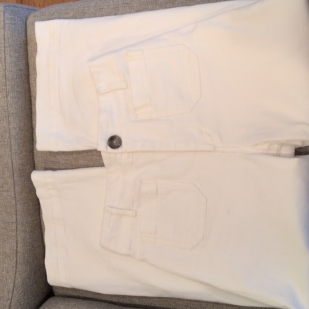 Maeve The Colette Women's White Wide-Leg Pants 28 - Picture 8 of 11